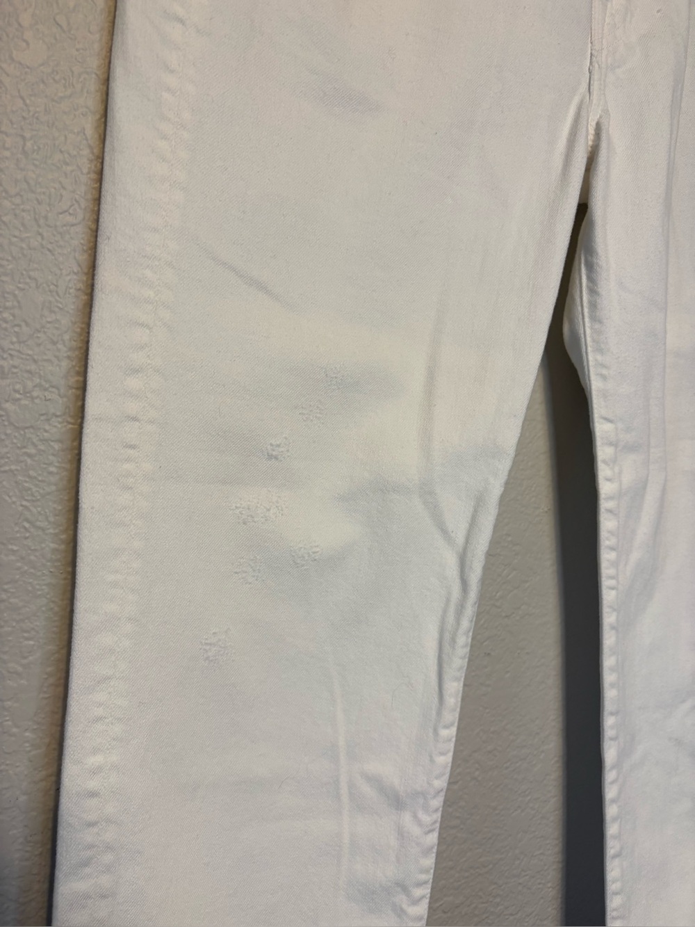 VINCE Womens White Denim
High Rise Utility Cropped Jeans Pants 31 - Picture 5 of 10